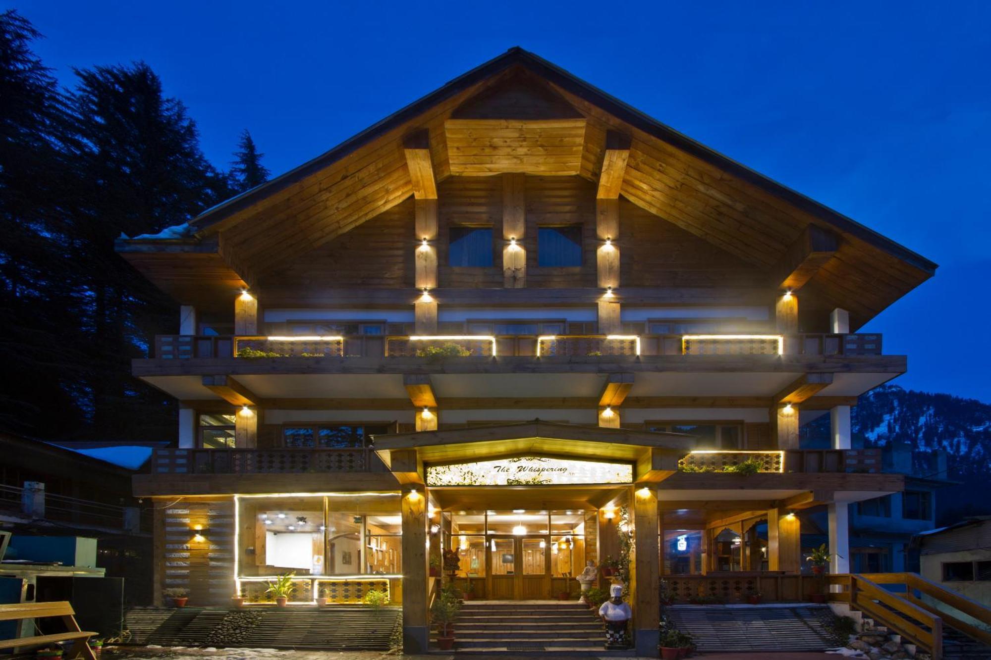 The Whispering Inn Resort And Bar Manāli Exteriér fotografie